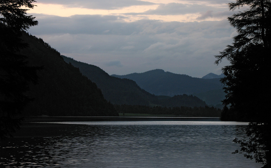 Abend am Achensee