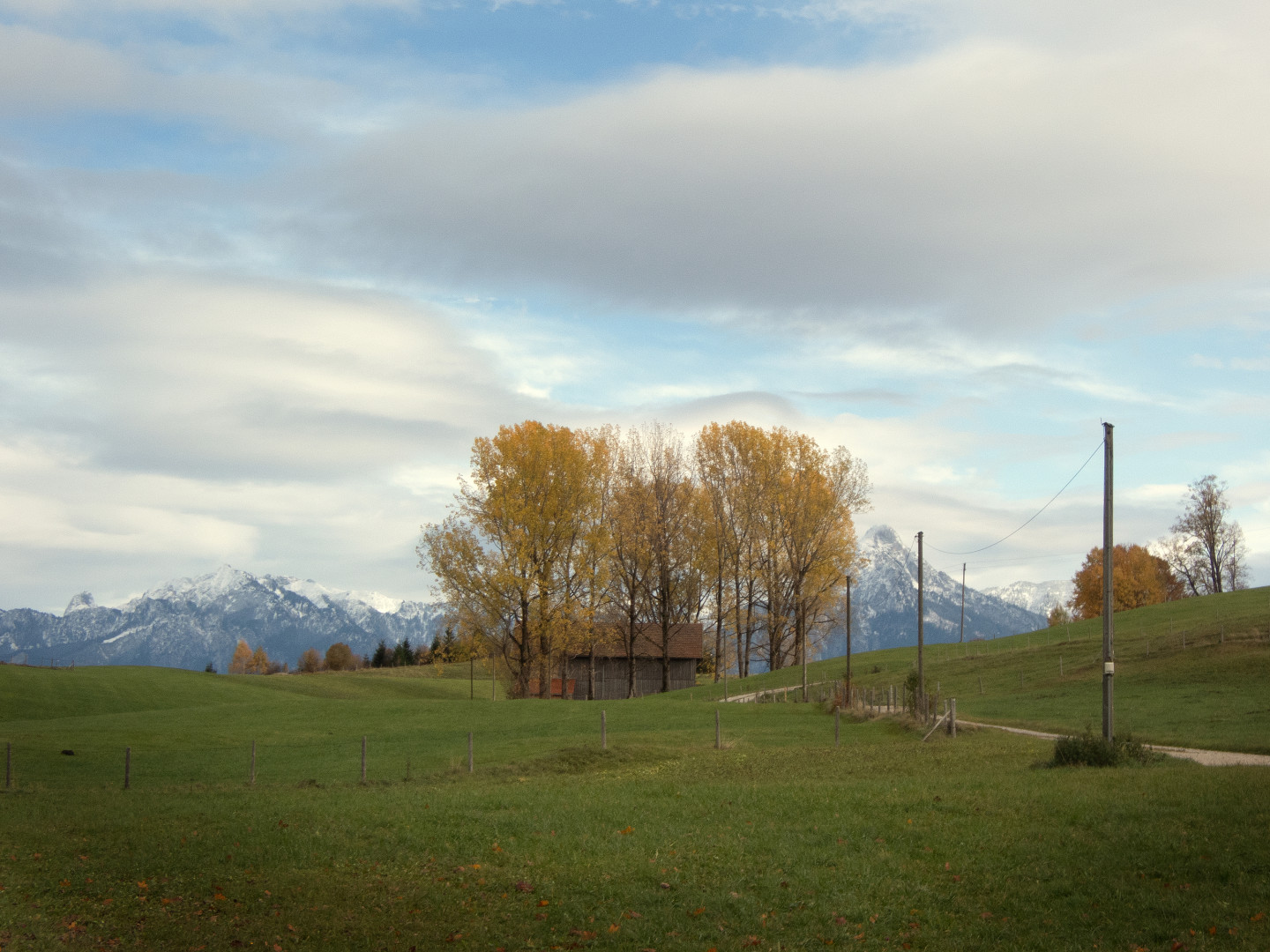 Das Ende des Herbstes.