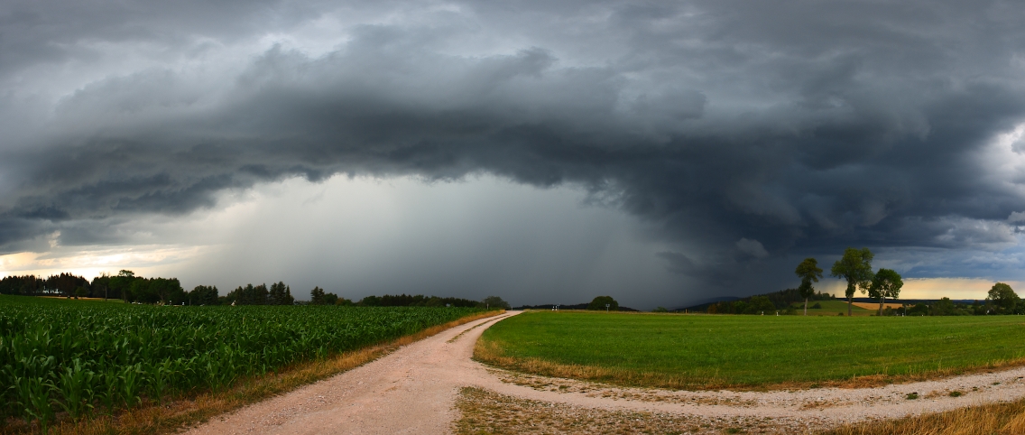 aufziehendes Unwetter